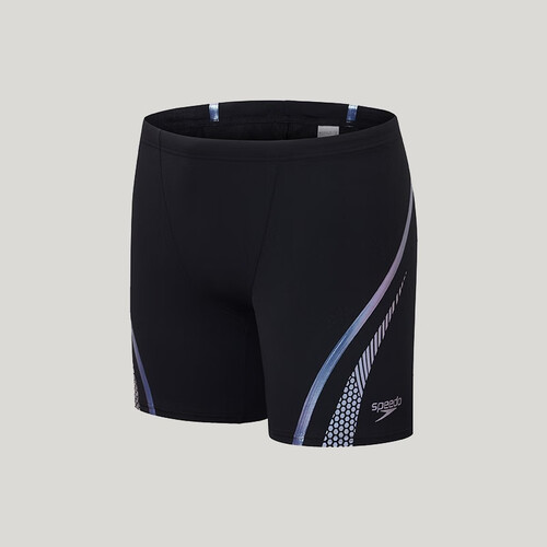 速比涛(speedo)男士泳衣 speedo 速比涛 电气矩阵系列 男款中长泳裤