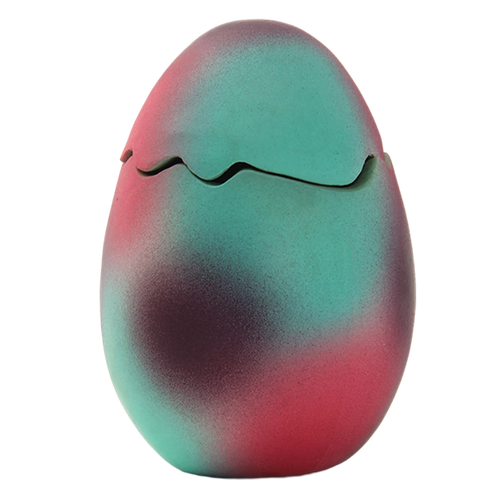 宜特(eetoys)红色五彩恐龙蛋狗狗发声玩具趣味互动搞怪陪伴解闷宠物