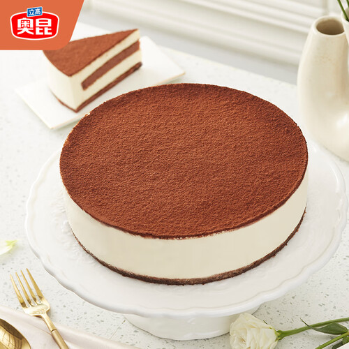 奥昆新鲜蛋糕 奥昆 提拉米苏慕斯蛋糕 750克 10枚装多少钱-聚超值