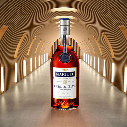 马爹利martell蓝带xo级干邑白兰地洋酒1500ml