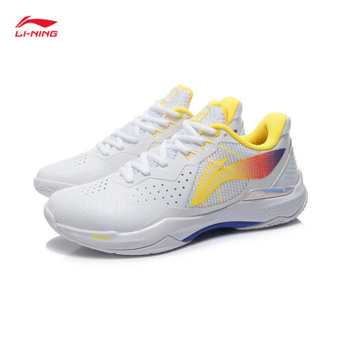 李宁羽毛球鞋 限尺码:li-ning 李宁 雷霆 女款羽毛球鞋 ayar038多少钱