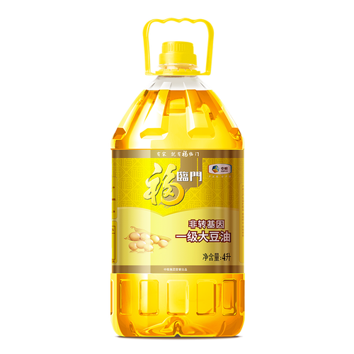 福临门 食用油 非转基因一级大豆油4l 中粮出品 新老包装随机发货 62.
