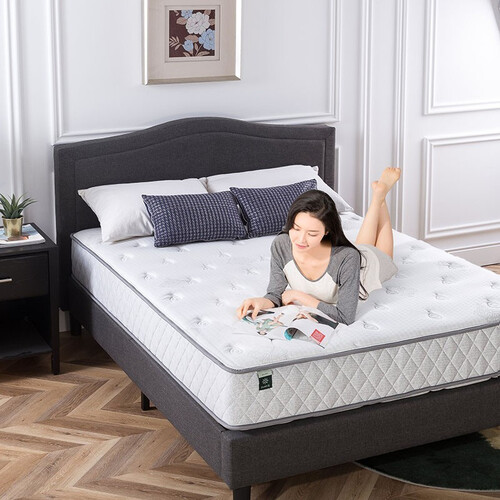 zinus际诺思护脊天然乳胶椰棕弹簧床垫席梦思卷包压缩青年宿舍nesting