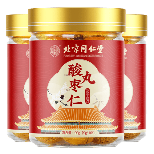 同仁堂(trt)药食同源 tongrentang chinese medicine 同仁堂 酸枣仁丸