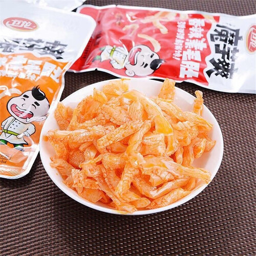 卫龙魔芋爽15g辣条休闲小零食酸辣素毛肚魔芋爽整盒装300g丨经典香辣