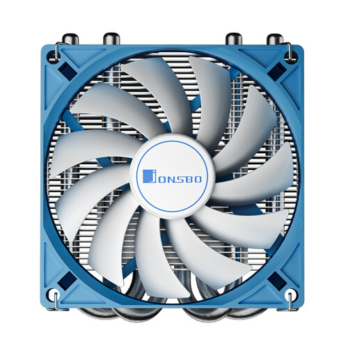 乔思伯(jonsbo)hp400s cpu散热器(多平台/4热管/下压式cpu散热器/pwm