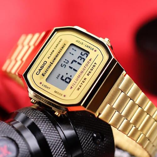 卡西欧(casio)日韩表 casio 卡西欧 经典小方块 a168wg-9w多少钱-聚