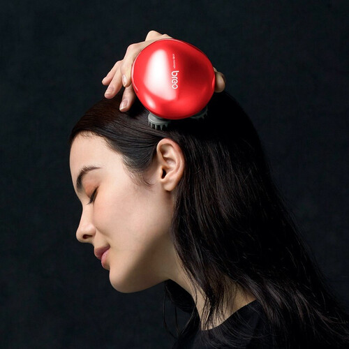 倍轻松(breo)头部按摩器scalp mini头皮按摩器按摩仪龙爪手干湿两用