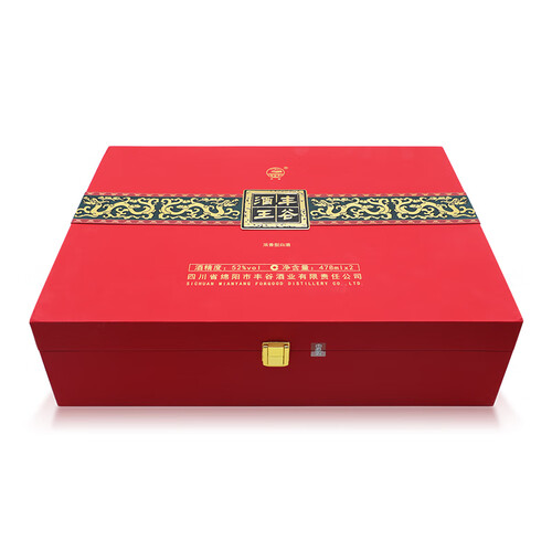 丰谷白酒 forgood 丰谷 酒王 浓香型白酒 52度 478ml*2瓶 礼盒装多少
