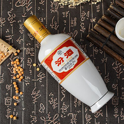 汾酒白酒 汾酒 清香型白酒 出口瓷汾(白瓷瓶) 53度500ml *12瓶 整箱装