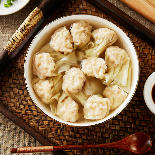 合口味水饺/馄饨 合口味 虾仁小云吞 600g多少钱-聚超值