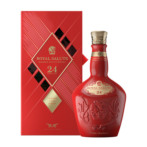 皇家礼炮royalsalute24年苏格兰调和型威士忌洋酒700ml