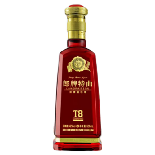 郎酒郎牌特曲t850度浓香型白酒高度白酒2支装