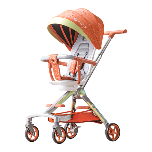 elittile逸乐途遛娃婴儿手推车溜娃神器镁合金轻便一键折叠可坐躺晨曦