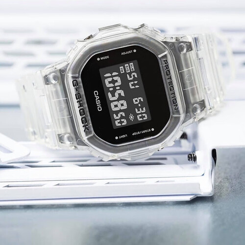 casio 卡西欧 g-shock 冰韧系列 男士石英表 dw-5600ske-7多少钱-聚