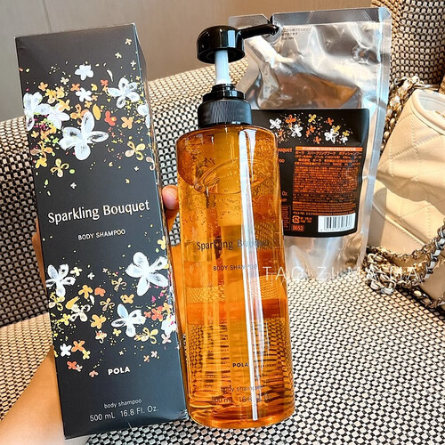 宝丽(pola)沐浴露 pola 宝丽 花语沐浴露 金桂茉莉 500ml多少钱-聚