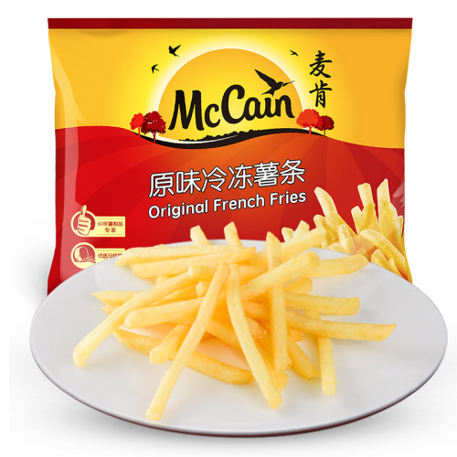 麦肯素食菜肴 mccain 麦肯 原味冷冻薯条 950g多少钱-聚超值