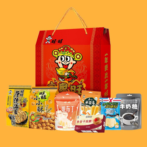 旺旺 大家旺 零食大礼包 综合口味中秋礼盒 1.18kg 96.9元-聚超值