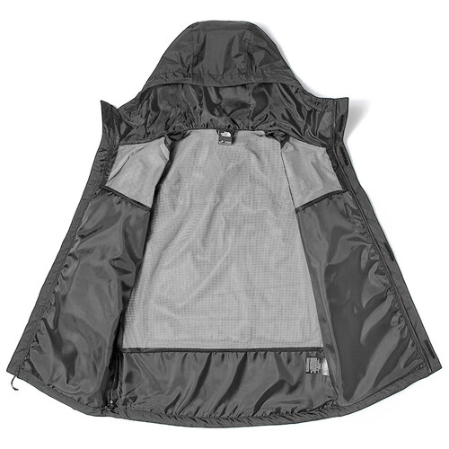 the north face北面冲锋衣男户外舒服防风硬壳夹克外套7qoh 灰色/0uz