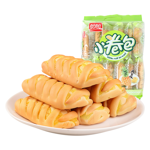 盼盼 小卷包 袋装美味早餐小面包食品 营养早餐零食夹心面包下午茶