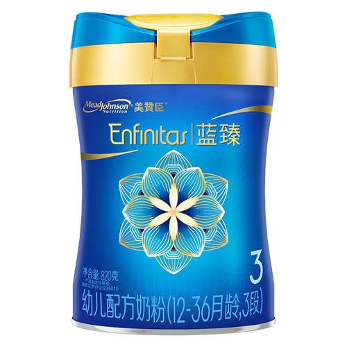 美赞臣婴幼儿奶粉 plus会员:meadjohnson nutrition 美赞臣 蓝臻系列