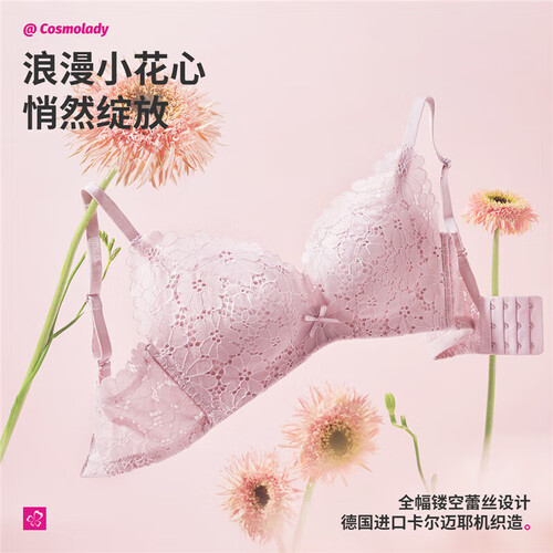 都市丽人文胸 COSMO LADY 都市丽人 女士无钢圈胸罩内衣 2B9506多少钱-聚超值