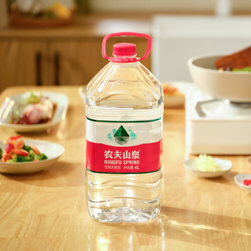 农夫山泉饮用水 nongfu spring 农夫山泉 饮用天然水 4l*6桶多少钱-聚