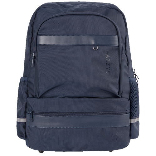 哈吉斯(hazzys)儿童配饰 hazzys 哈吉斯 学生时尚大容量双肩包 藏蓝