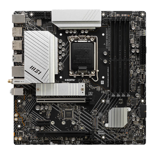 微星(msi)主板 微星(msi)pro b760m-a wifi ddr4 ii 电脑主板 支持