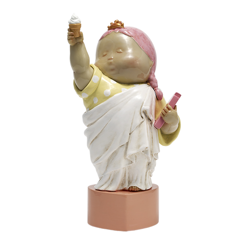 稀奇(xq)装饰摆件 稀奇 瞿广慈《幸运女神》雕塑摆件多少钱-聚超值