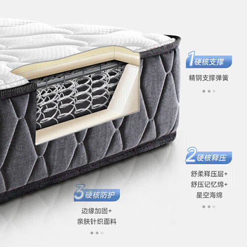 舒达（serta）弹簧床垫 31日20点、值选、补贴购、大件超省：Serta 舒达 孟菲斯Plus床垫+真皮星享床架 1.8米*2米珍珠白多少 ...