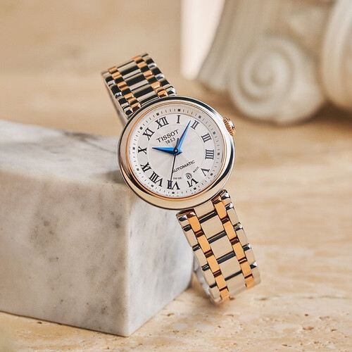 天梭tissot手表女瑞表嘉丽小美人明星同款机械女表现货送女友送礼情人