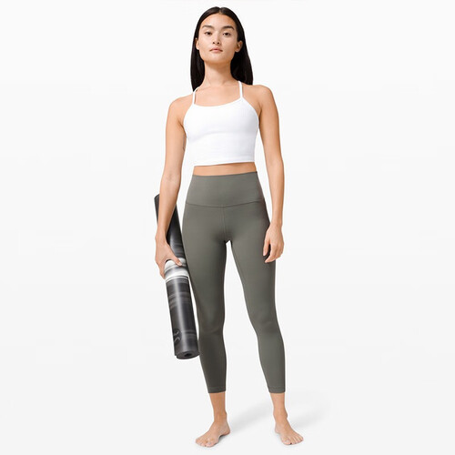 lululemon瑜伽长裤 lululemon align 女士运动高腰紧身裤 24" lw5cwma