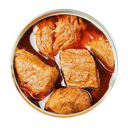 琴岛青鸟方便食品 琴岛青鸟 红烧牛肉罐头125g*8罐多少钱-聚超值