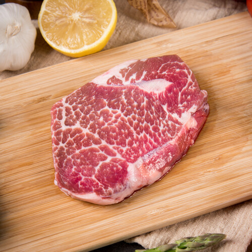 thomasfarms澳洲谷饲原切安格斯嫩肩牛排650g袋57片生鲜牛肉健身
