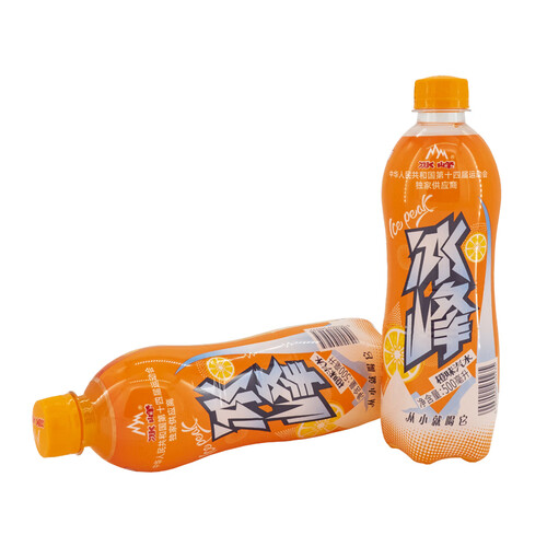 冰峰icepeak橙味汽水陕西特产500ml15瓶碳酸饮料整箱装新老包装随机