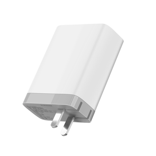 华硕(asus)直插充电器 华硕a豆100w氮化镓快速充电器 四口快充 90