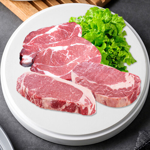 农夫好牛牛肉 农夫好牛 厚切牛排套餐 1000g(4-5片装)多少钱-聚超值