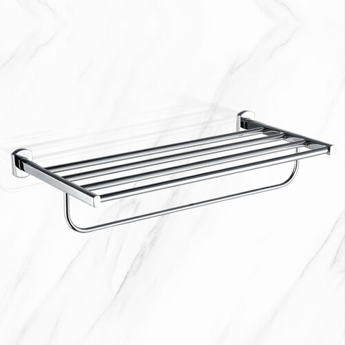 (karat)科勒 卫浴挂件礼盒四件套 毛巾架毛巾杆厕纸架马桶刷99990t 沙