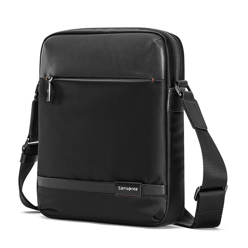samsonite/新秀丽斜挎包精品男包男士单肩包牛皮革挎包时尚男包休闲