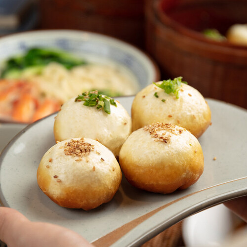 杨过招牌鲜肉生煎500g袋10只早餐早茶点心面点半成品苏州名吃