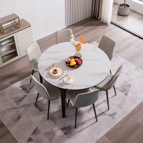 顾家家居(kuka)餐桌 kuka 顾家家居 7096 家用餐椅 灰色撞色椅*2多少