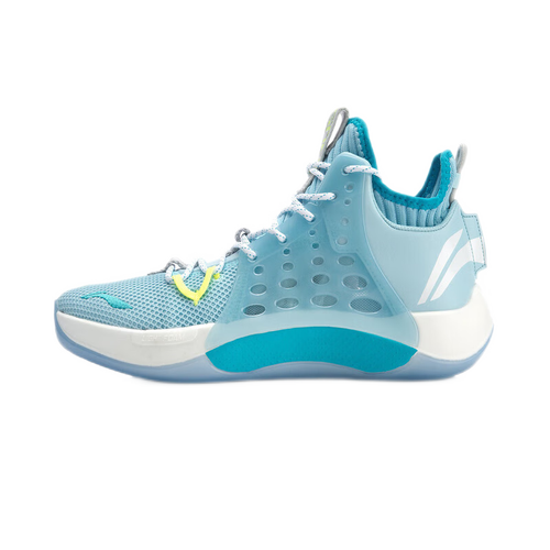 李宁篮球鞋 li-ning 李宁 音速6 男子篮球鞋 aban021-6 白黑 42多少钱