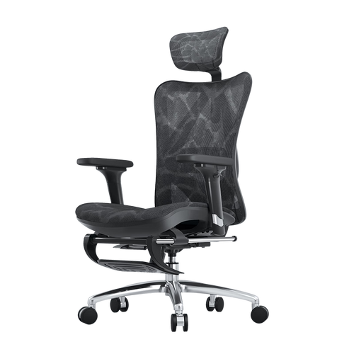 西昊m57人体工学椅电脑椅电竞椅办公椅子老板椅带脚踏坐躺两用