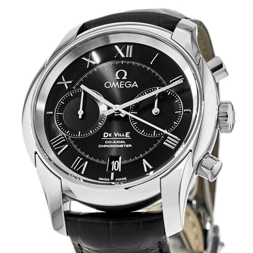 欧米茄omega瑞士手表碟飞系列自动机械男表43113425101001