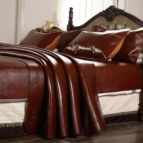 8米 头层水牛皮凉席软席可折叠国王系列 1.8米加厚3.8mm多少钱-聚超值