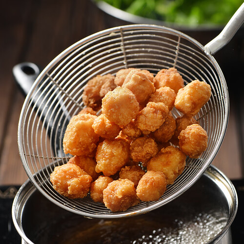 123456789华都食品 香脆鸡米花800g/袋 鸡胸肉 鸡米花盐酥鸡 空气炸锅