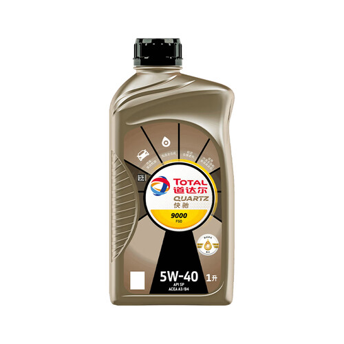 道达尔(total)快驰9000 全合成机5w40 sn/cf a3/b4级1l(sn升级sp交替
