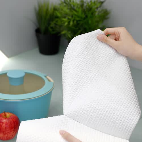 京东京造 懒人抹布12卷 厨房用纸 吸油厨房纸巾 一次性抹布厨房用品