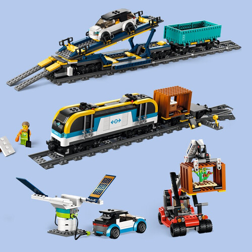 乐高(lego)积木 lego 乐高 城市系列 60336 货运列车多少钱-聚超值